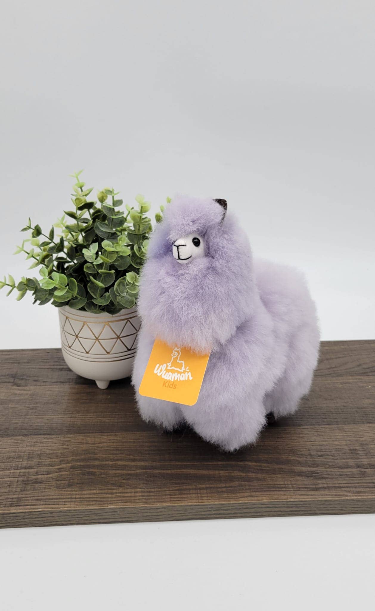 Alpaca Stuffed Animal | Classic Alpaca 8" | Handmade: Natural