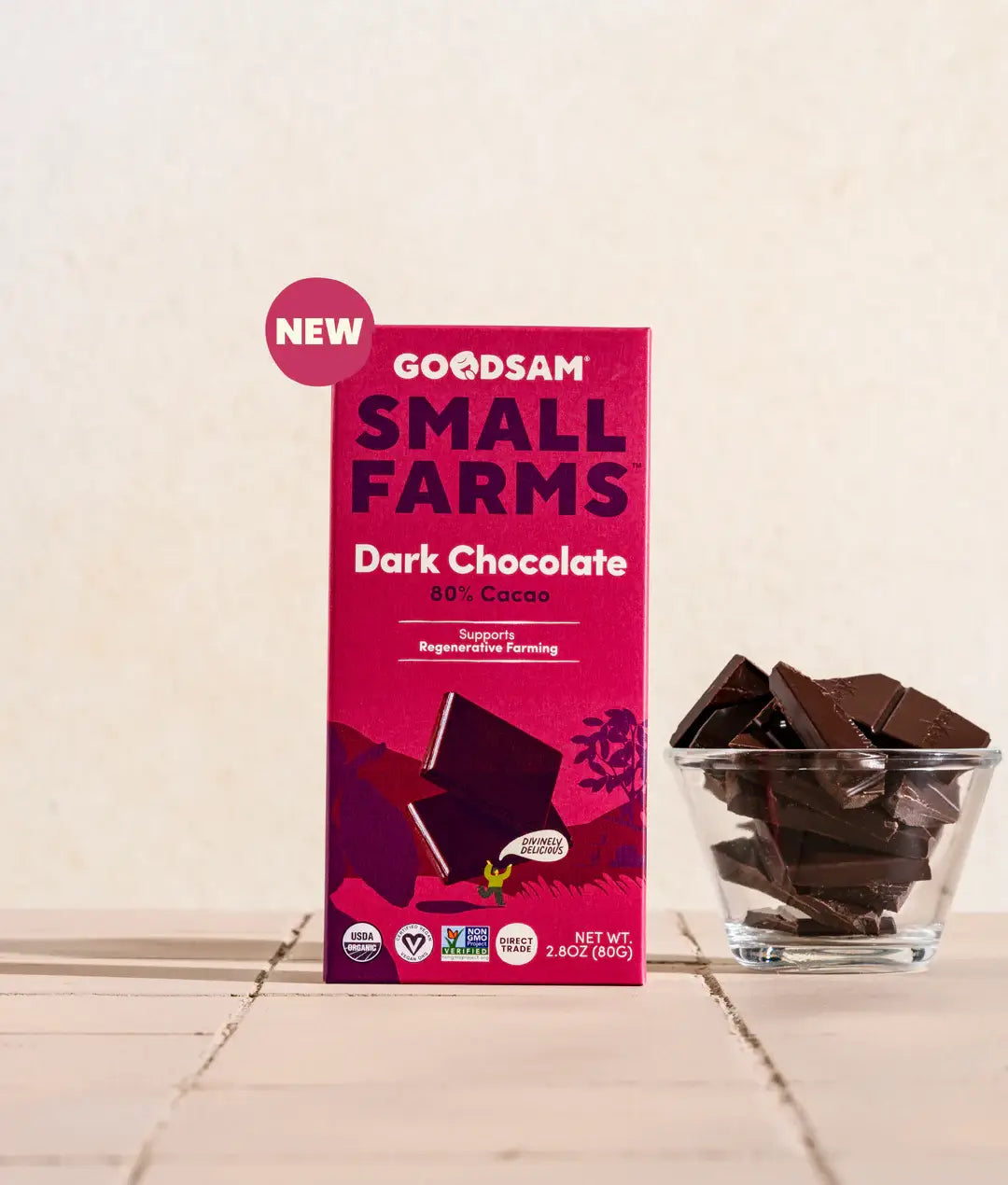 80% Dark Chocolate Bar