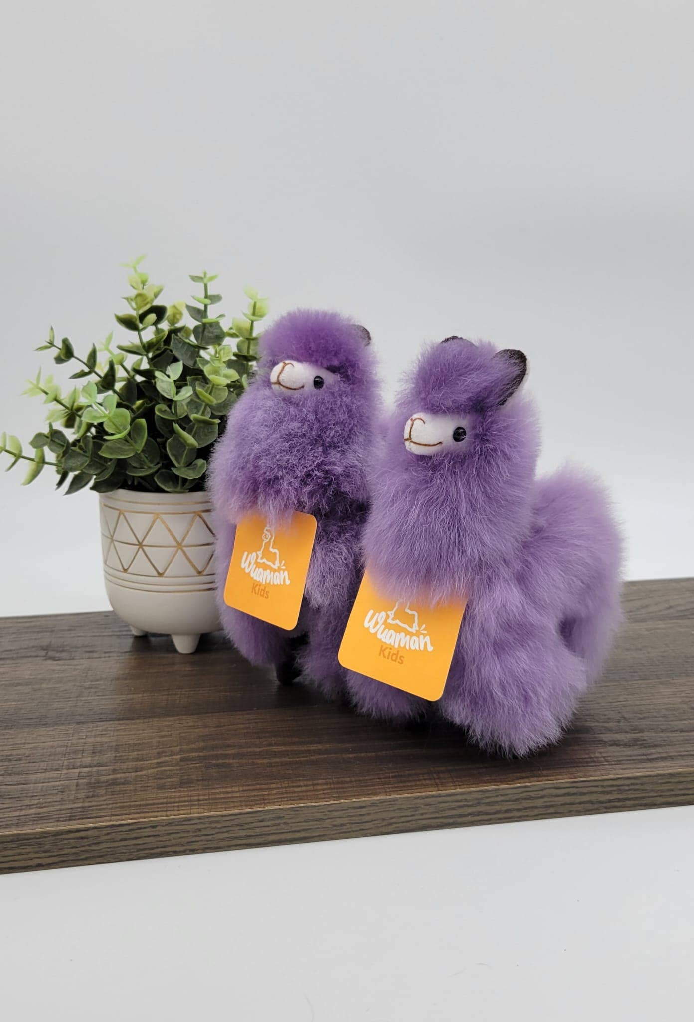 Alpaca Stuffed Animal | Mini Alpaca 6" | Handmade: Pink