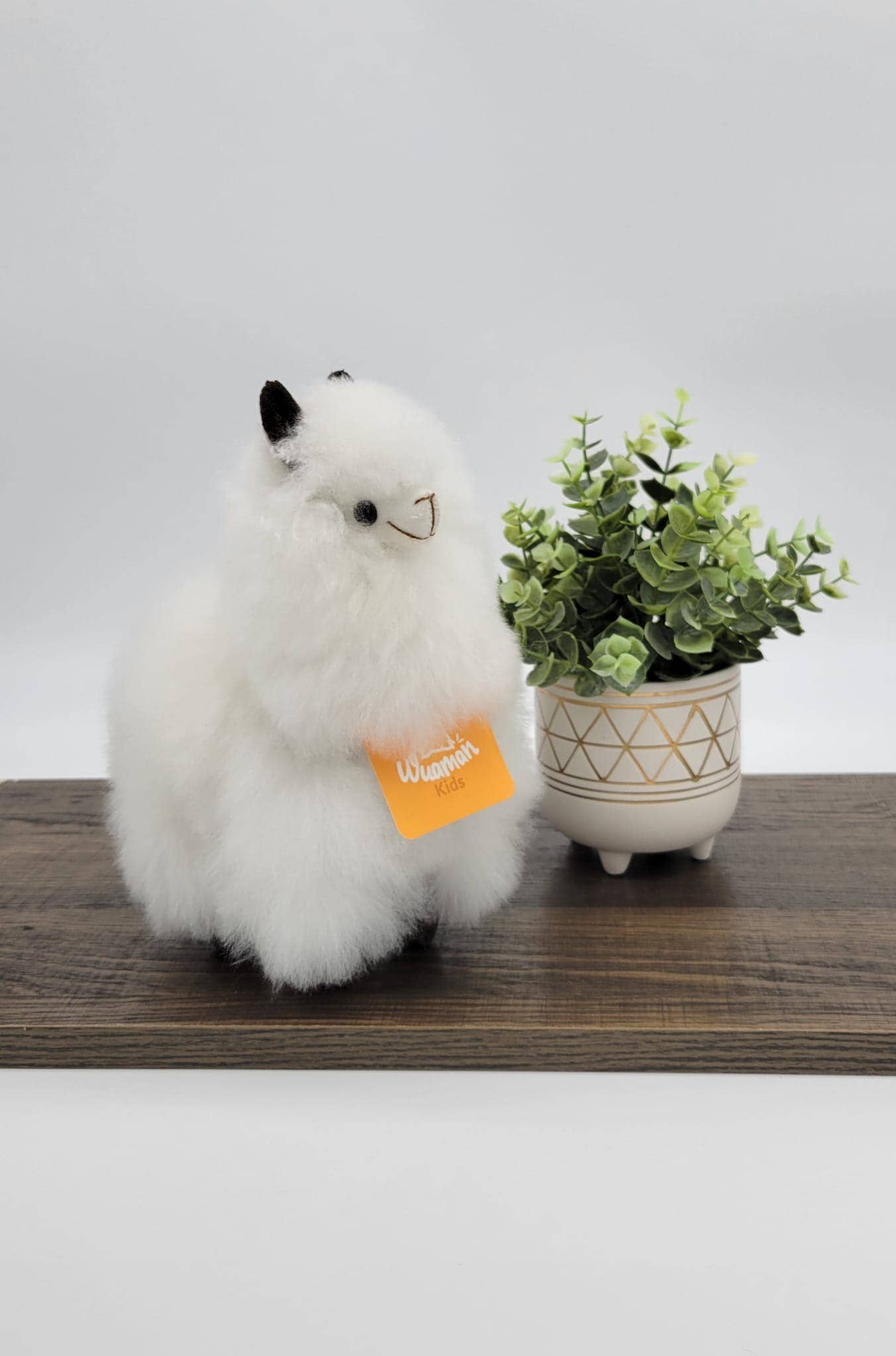 Alpaca Stuffed Animal | Classic Alpaca 8" | Handmade: Natural