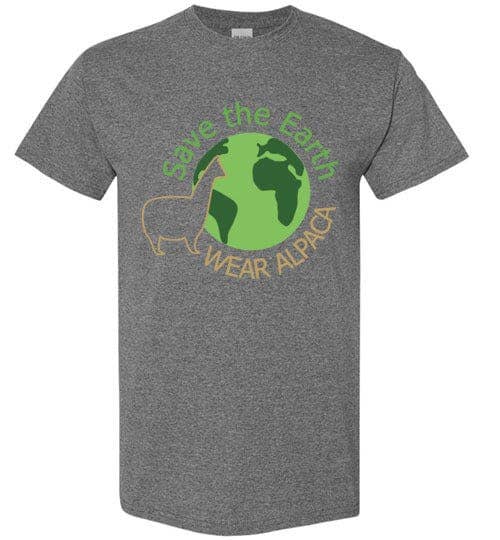 T-shirt: Save the Earth Wear Alpaca Gildan Short-Sleeve: Natural / 2XL