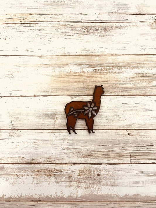 Alpaca Garden Friend Magnet