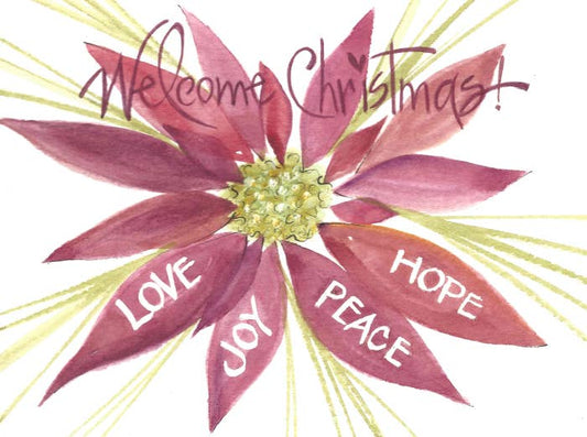 Welcome Christmas Christmas Card (Set of 10)