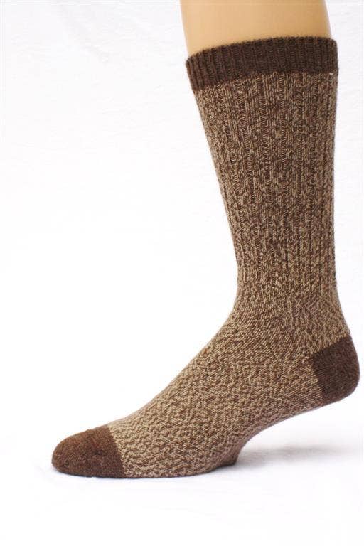 Field Hiker Alpaca Socks: Black / Large