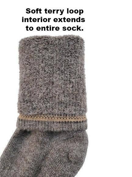 100% Alpaca American Traveler All Purpose Alpaca Socks: Medium