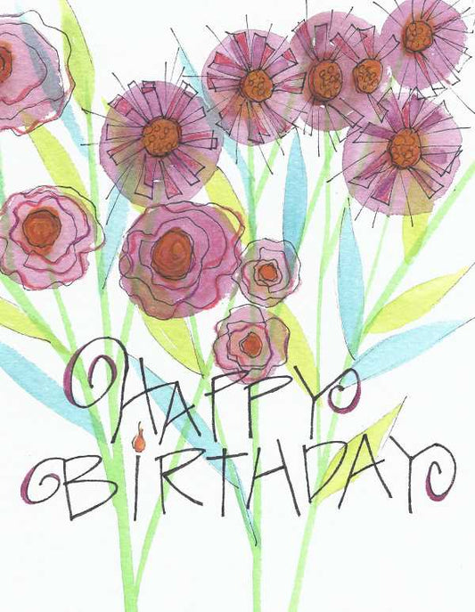 Wildly Blessed Birthday Greeting Card  (Versed)