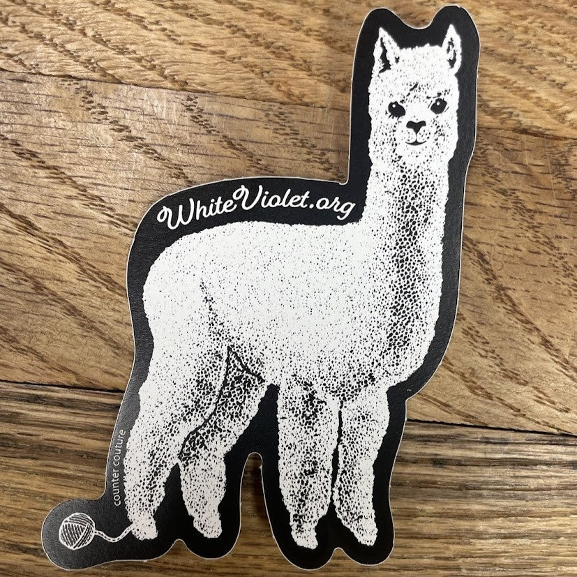 WVC Sticker - Alpaca