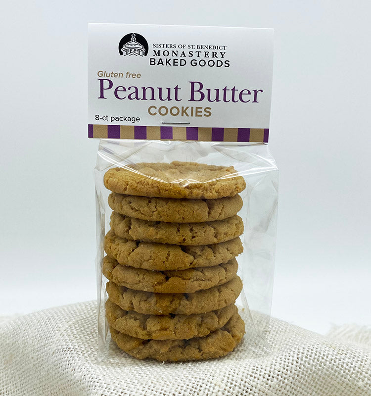 Gluten Free Peanut Butter Cookies (8-count)