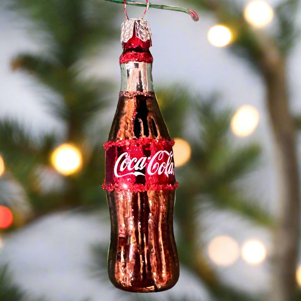 Mini Coca Cola Bottle Ornament