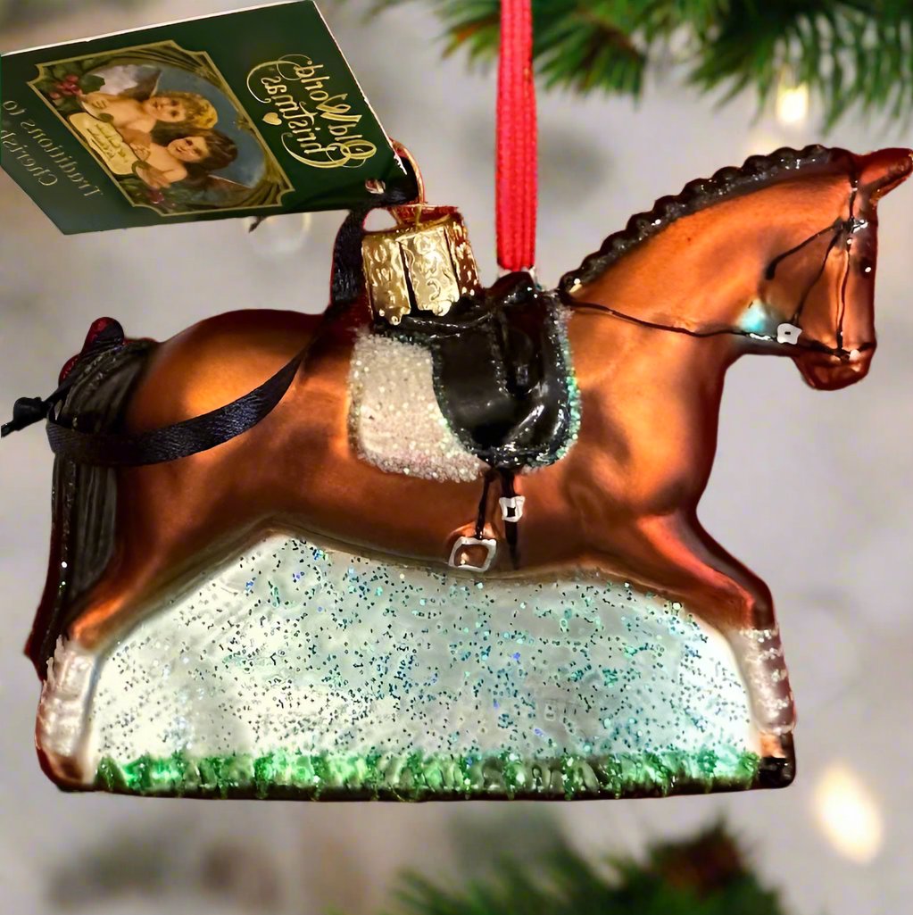 Dressage Horse Ornament