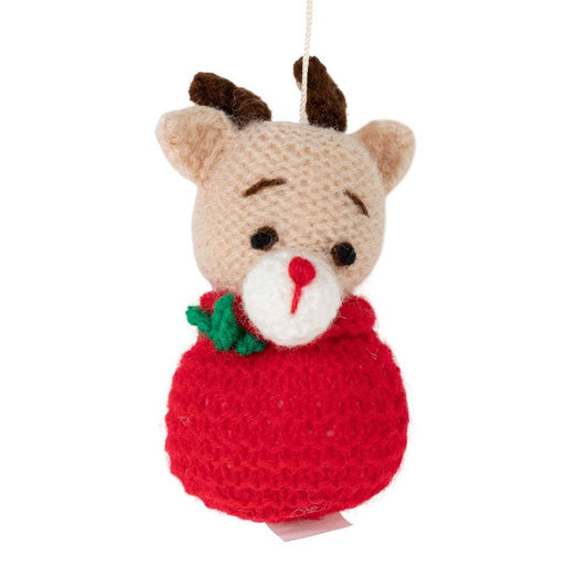 Cozy Reindeer Ornament