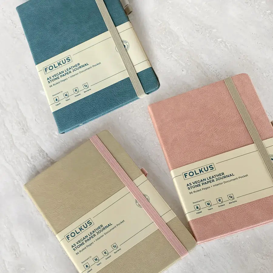 Custom Vegan Leather Journals